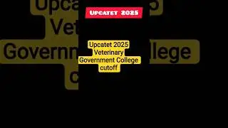 upcatet 2025 result out ll veterinary cut off #shorts