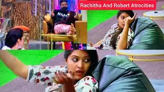 biggboss 6 tamil #rachitha and robert atrocities #robertஐ sight அடித்த rachitha #unseen promo