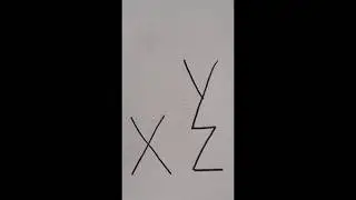 X Y Z Drawing Challenge 😍 | Girl & Boy Art