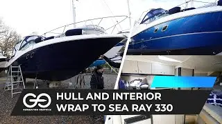 Hull And Interior Wrap To Sea Ray 330