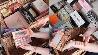 RUTHLESS EYESHADOW DECLUTTER | LETTING GO OF OVER HALF MY EYESHADOW PALETTES | Rose Keats