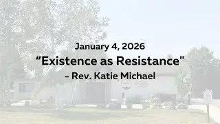 1/4/2026 Sunday Sermon: 