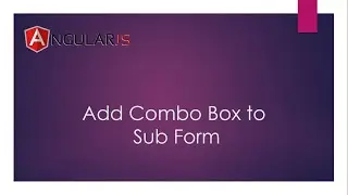 Add Combo Box to Sub Form