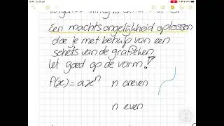3Ath - wiskunde - H.11 A+B - 11.6 vervolg machtsongelijkheden oplossen (B)