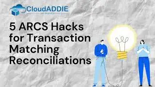 5 ARCS Hacks For Transaction Matching Reconciliations
