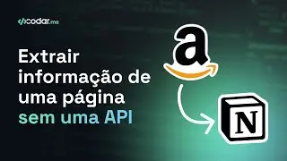 Enviando uma lista de desejos da Amazon para o Notion através de web scraping.