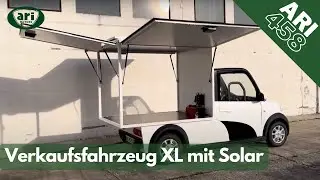 ARI 458 Elektro-Verkaufsfahrzeug XL Modell 2023 mit LiFePo4 Akku und 230V Steckdose f&uuml;r Zusatzger&auml;te