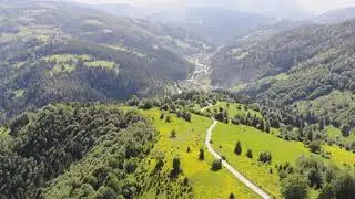 Video No Copyright - Mountain in Slow Motion With Drone (Full HD)(1920p x1080p)