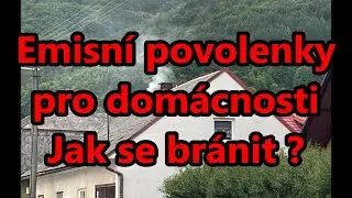 Emisní povolenky pro domácnosti. Jak se bránit ?