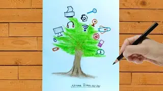 National Technology Day Poster Drawing Easy || National Technology Day Drawing ||  Technology Day