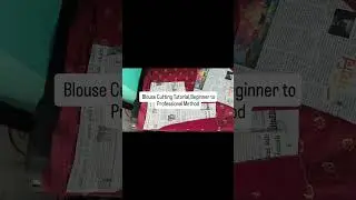 How to Cut Blouse Fabric ✂️#blousestitching#tailoringtutorial#stitchingbasics#fashiondesign#shorts