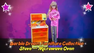 Barbie Dream Furniture Collection - Stove & Microwave Oven (Vintage Adult Collectors)