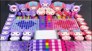 KUROMI 💜 vs MY MELODY 🎀 | MOST SATISFYING FIDGET ASMR (NO TALKING) | DOY SATISFYING SLIME ASMR
