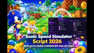 BEST Sonic Speed Simulator Script 2026! AUTO FARM EVERYTHING (XP, Rings, Orbs) ⚡ IMP HUB OP!