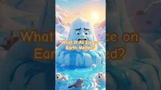 What If All Ice on Earth Melted?#ClimateChange #GlobalWarming #whatif #protectearth #shorts