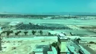Area 51 employee 737 Janet air taxi plane lands at Las Vegas airport