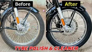 Best TYRE Polish & Wheel Cleaner For Bike & Car - Shine Like New