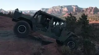 SEMA is over so lets party and take a drive to Sedona AZ in a Humvee-on American Metal TV