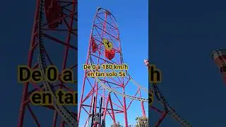 🎢 Red Force | Monta&ntilde;a Rusa Ferrari🏎 #ferrariland #portaventura #tarragona #monta&ntilde;arusa