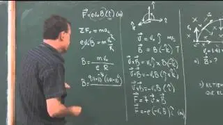 Clase 70: Movimiento de una carga puntual dentro de un Campo Magnético.