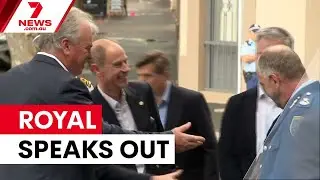 Prince Edward breaks royal silence on Andrew allegations | 7NEWS