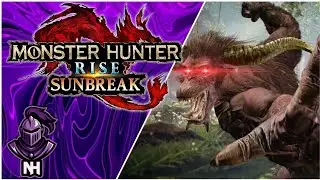 MHRS - Brincando com o Rajang da montanha. (Missão da skin do Akuma)