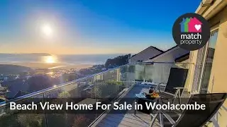 Woolacombe Beach View Home For Sale | Stunning Coastal Property with Balcony & Expansion Potential