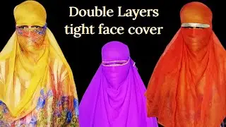 Double Layers Tight Face Cover ||Request Video || Eyes Velli ||#how #kajalvijaynath2 #facecover