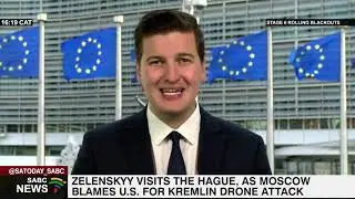 Ukraine's Volodymyr Zelenskyy's meets with Dutch Prime Minister