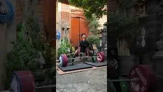 Wahyu Surya deadlift 320kg (60kg BW) #shorts  #powerlifting #sports #gym  #power #powerlifting