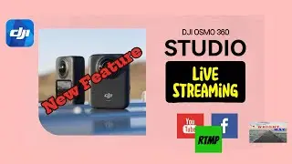 How to use your DJI Osmo 360 for Livestreaming