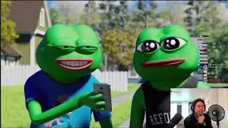 GMHIKARU РЕАКЦИЯ Провожу время без любимого стримера - Peepo Animation