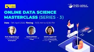 Online Data Science Masterclass Series  3
