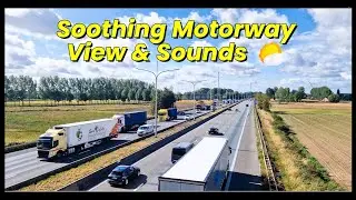 Calm Highway Flow ASMR 🚛🌬️ | Soothing Traffic Sounds #ASMR #TrafficASMR #HighwayAmbience #Truck