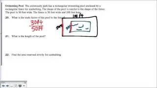 Common Core Math: Real Life Scale Factor Word Problem