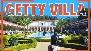 Exploring the Getty Villa 🏛️ Priceless Art, Stunning Gardens, Italian Sculptures!