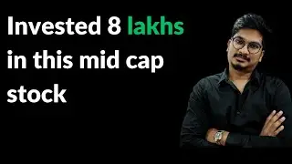 I invested 8 Lakhs in this midcap Stock | Star Cement