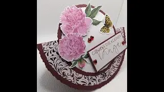 Schaukelkarte/ Rockercard  - Valentinstag / Geburtstag