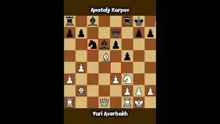 Yuri Averbakh vs Anatoly Karpov ◉ USSR Championship Riga 1970 | Strategic Draw Classic Chess