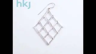 Scissor Collection Long Earring from Hopson Kinetic Jewelry