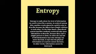 # entropy# randomness# chemistry # facts# definition # scientific # knowledge # shorts# informative