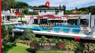 AlgarveProperty.com - 9 bed boutique holiday/rental villa at the most prestigious area - VILAMOURA