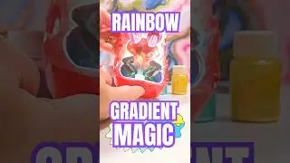 Rainbow Bunny Pour 🌈🐰 From DIY Mold!