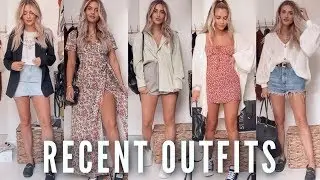 RECENT OUTFITS - 9 SUMMER LOOKS | Fashion Influx