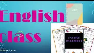 ENGLISH CLASS WORKSHEET WILL