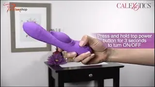 California Dreaming Valley Vamp | Textured Silicone Rechargeable Massager Demo