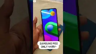 Samsung M02 only 4499/- #samsung #samsungm02 #secondhand #trending #secondhandmobile #happycustomer