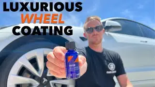Slick Wheel Coating | CarPro DLUX Topped With CarPro Gliss