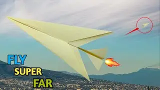 C&oacute;mo Hacer Qn Avi&oacute;n de Papel | Que Vuela Lejos y muy R&aacute;pido