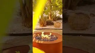 Galio Star Corten Gas Fire Pit